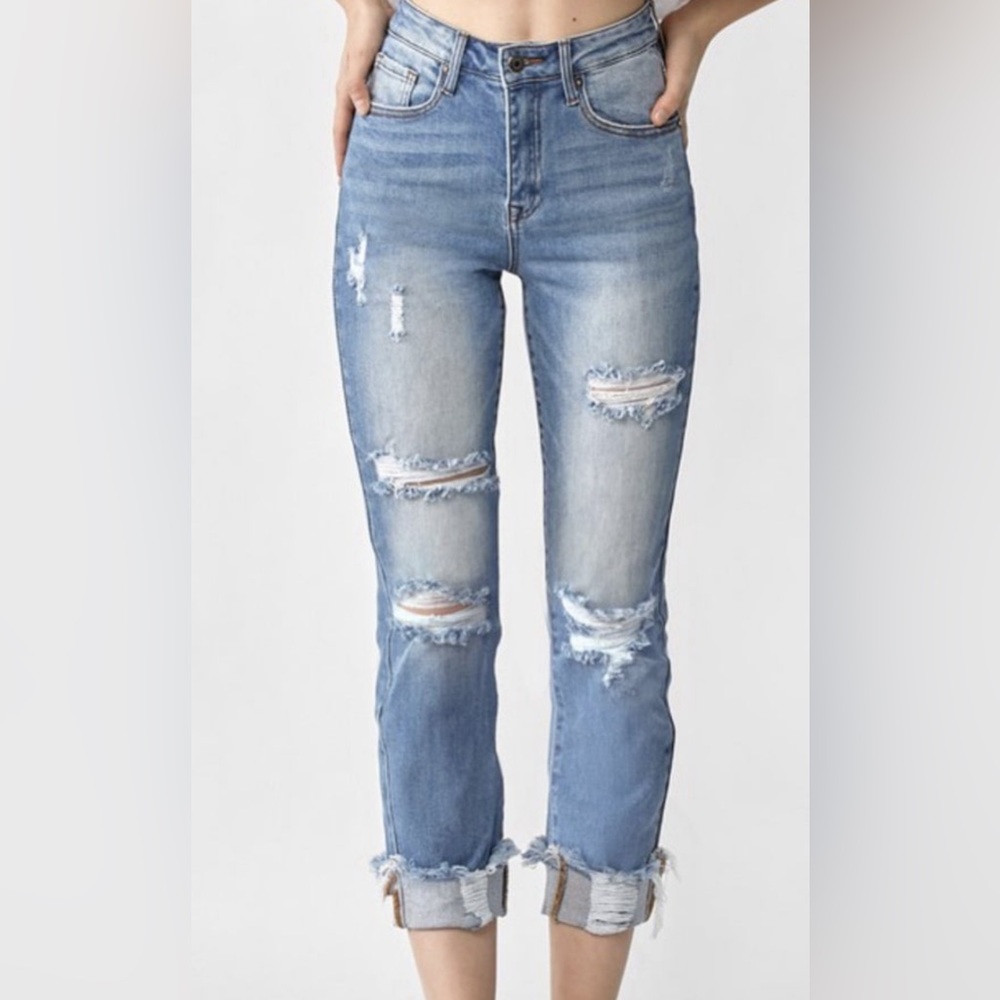 Risen Jeans Curvy